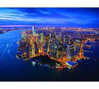 Jason Hawkes New York Impression sur Toile Multicolore 60 x 80 cm