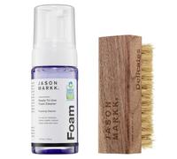 Jason Markk Kit Quick Clean, Kit Nettoyage Chaussure, Avec une brosse à chaussures et un nettoyant moussant, Nettoyant pour baskets en cuir, daim, nubuck, toile, coton et plus encore