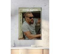 Jason Momoa Calendrier mural 2026, format A3, 12 mois, à spirale, photos en couleur