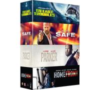 Jason Statham - Coffret : En Eaux Troubles + Safe + Parker + Homefront - Pack