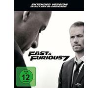 Jason Statham,Dwayne Johnson,Vin Diesel - Fast & Furious 7 Extended Version Steelb [Édition Limitée] [Blu-ray]