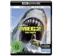 Meg 2: Die Tiefe (4K UHD Blu-ray) Statham Jason Wu Jing Curtis Cliff Guillory