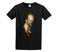 Jason Statham Slim Atmosphere Abstract Cool Inside T-Shirt Black XL