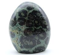 Jaspe kambamba Naturelle pour Ornement de 300 grammes et 75 millimètres, Minéral Jaspe de Madagascar, Pierre d'origine Authentique, Pièce Unique, Minéral de Collection, Pierre de Concentration