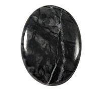 Jaspe Picasso - Cabochon ovale - Pierre précieuse naturelle - 41 carats - Ni71-B08HM2VC11
