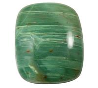 Jaspe vert de prase octogonale cabochon naturel en vrac 52,05 carats Qv78-B09HMHX3MRNAMZ, Small, Gemme