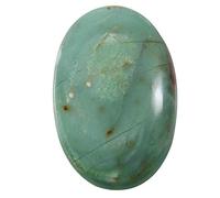 Jaspe vert prase naturel cabochon ovale en vrac 71,3 carats Mh37-B085HTJZMRNAMZ, Small, Gemme