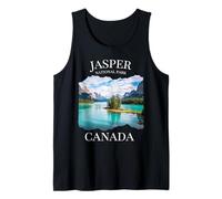 Jasper National Park Canada Randonneurs Montagnes Souvenir Hommes Débardeur