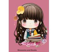 Jasper The TimidCat Introduces Blossoms and Books: A Large College Ruled with Margin Notebook for Gentle Self-Care & Daily Notes