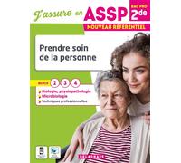 J'assure en Prendre soin de la personne 2de Bac Pro ASSP (2022) - Pochette élève Blocs 2, 3, 4 - Chloé Chardon - Delagrave - broché - Scolaire / Universitaire