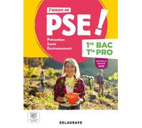 J'assure en Prévention Santé Environnement (PSE) 1re, Tle Bac Pro (2025) - Pochette élève - Marie-José Achard - Delagrave - broché - Scolaire / Universitaire