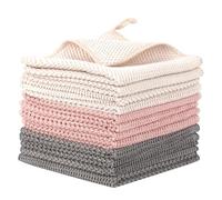 JASTOO Lot de 12 Chiffons de Nettoyage en Microfibre