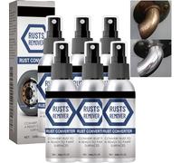 JASUBAI Spray antirouille Nexa, dissolvant antirouille Robuste à Action Rapide pour Voitures, Outils et chaînes en métal, Aucun ponçage requis, nettoyant pour Taches de Fer Multi-Surfaces (6 pièces)
