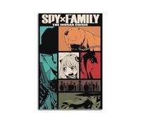 JASURYWO I R I Spy X Family (2) Poster décoratif sur toile pour salon, chambre à coucher, 20 x 30 cm, style rétro