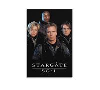 JASURYWO I R I Stargate SG-1 - Impression sur toile décorative vintage pour salon, chambre à coucher - 50 x 75 cm - Style sans cadre