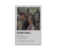 JASURYWO Mini affiche de la série TV I R I The White Queen, décoration murale vintage sur toile pour salon, chambre à coucher, 60 x 90 cm, style sans cadre
