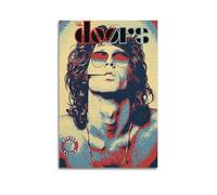 JASURYWO Poster de film I R I The Doors - Décoration murale vintage - Impression sur toile pour salon, chambre à coucher - 30 x 45 cm - Style sans cadre