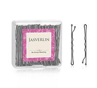 JASVERLIN Lot de 100 épingles à cheveux longues noires décoratives antidérapantes pour cheveux Tenue ferme 2.4 pouces