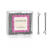 JASVERLIN Lot de 100 épingles à cheveux noires de 5,1 cm - Maintien ferme - Pour femmes et filles - Accessoires décoratifs en vrac