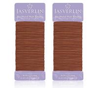 JASVERLIN Lot de 80 pièces de petits élastiques à cheveux fins, bandes élastiques pour texture moyenne fine, attaches de queue de cheval durables et antidérapantes pour femmes et filles 2 mm