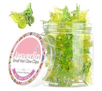 JASVERLIN Petits Pinces Papillon Cheveux, Accessoires Filles Y2K 50 Pièces