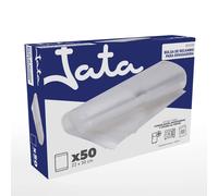 JATA B22X30 Recharge de sacs plastiques pour machines d'emballage et de scellage . 50 sachets de 22 x 30 cm