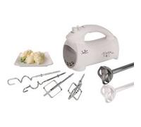 JATA bt575 pétrisseur et Mélangeur de 5 vitesses + fonction Turbo avec 5 accessoire nettoyage Facile, 400 W, Blanc Blanc G