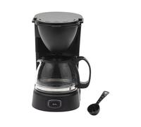 JATA Cafetière goutte, 2 à 8 tasses, cafetière 650 W, cafetière goutte à goutte, 750 ml Verseuse en verre avec couvercle, système goutte, filtre permanent, déconnexion automatique, économie d'énergie