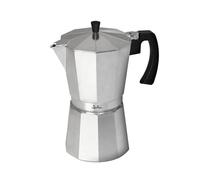 Jata CCA3 - Cafetière Italienne en Aluminium, capacité 3 Tasses, Convient pour Tous Types de cuisinières, sauf Induction