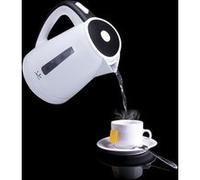 Jata ha701 - Bouilloire plus rapidement de Ébullition, sans câble, 1 litre de capacité, 2000 W, Couleur Blanc Blanc G