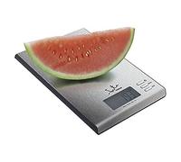 Jata Hogar 699 - Balance électronique avec surface en acier inoxydable, capacité 10 kg, couleur gris