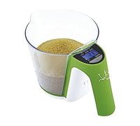 Jata Hogar 766 - Balance électronique avec bol amovible, capacité 2 kgVert et blanc