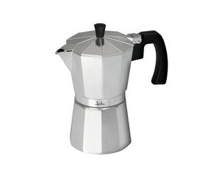 Jata Hogar Cafetière Italienne, Aluminium, Argent, 16.3 x 11.5 x 20.5 cm