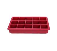 Jata Hogar - HACC4540 - Seau à glace en silicone - Grand seau à glace avec couvercle - Moule à 15 glaçons - Pour four, micro-ondes, lave-vaisselle - Saveurs cocktails, fruits