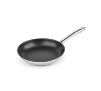 Jata Hogar HSAR2122 Poêle à frire en acier inoxydable La Garrotxa de 22 cm Noir Convient pour induction et four