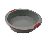 Jata Hogar Moule à gâteaux en Silicone Gris/Rouge 23 cm