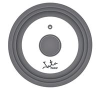 JATA HOGAR T16 Couvercle en verre pour poêle et micro-ondes Passe au lave-vaisselle 16, 18 et 20 cm