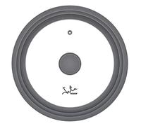 JATA HOGAR T26 Couvercle en verre pour poêle à frire et micro-ondes Passe au lave-vaisselle avec valve de sortie de vapeur pour 26-28 et 30 cm