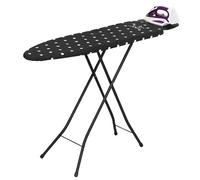 JATA HOGAR HPLA8100 - Table à Repasser avec Surface de Repassage de 110 x 32 cm. Hauteur réglable jusqu'à 92 cm. Plaques de Repos. Dimensions plié : 150 x 40 x 7 cm