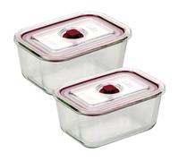 Jata Hrec4205 Boîte Hermétique Alimentaire Rectangulaire Contenant 0,8 L Transparent 2 Pièce(S)