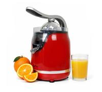 Jata JEEX1059 Presse-agrumes électrique à bras 160 W, double cône, amovible, couvercle anti-goutte, base antidérapante, retrait continu, silencieux