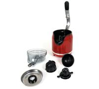 JATA JEEX1059 Presse-agrumes électrique avec bras . Double cône. Détachable. Sans goutte. Silencieux. Filtre en acier inoxydable. Capacité : 300 ml. Base antidérapante. 160 W
