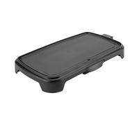 JATA JEGR1241 - Plancha à rôtir - Plaque de cuisson électrique 50 x 25 cm - Cuisine sur toute la surface - Anti-adhésive - Sans PFOA - Très résistante aux rayures - Nettoyage facile