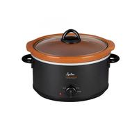 JATA JEOL2135 mijoteuse 3,5 L 180 W Noir, Terre cuite