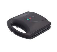 JATA JESW1231 - Appareil à croque-monsieur avec plaques anti-adhésives, 2 sandwichs, étanchéité parfaite, grillage rapide et uniforme, nettoyage facile, fermeture à clip, rangement vertical