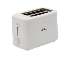 JATA JETT1048 Grille-pain 2 fentes extra larges, 6 niveaux de grillage, couvercle de protection, bac ramasse-miettes, centrage automatique du pain, 750 W, nettoyage facile, arrêt automatique