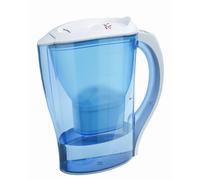 JATA JH01 filtre à eau Filtre à eau pour carafe 2,5 L Bleu, Transparent, Blanc