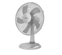 JATA JVVM3026 Ventilateur de table à 3 vitesses. Oscillation automatique et tête inclinable. hauteur 53 cm. Grille de protection en métal à l'avant et à l'arrière.