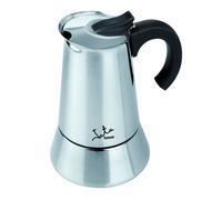 JATA Odin Cafetière à moka Argent, Acier inoxydable