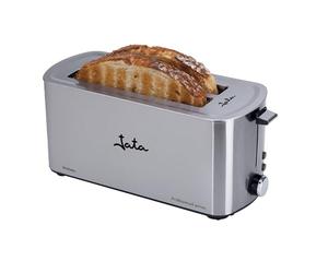 Jata TT1046 Long grille-pain laro deux tranches, acier inoxydable, gris